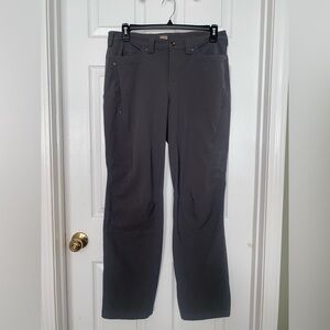 Duluth Trading Co Women's Charcoal Straight Leg- Size 12 X 33